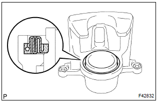 Toyota Corolla. Install cylinder boot