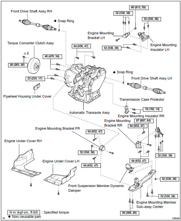 Toyota Corolla. Components