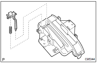 Toyota Corolla. Install shift lock release button