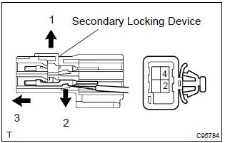 Toyota Corolla. Remove floor shift shift lever knob sub–assy