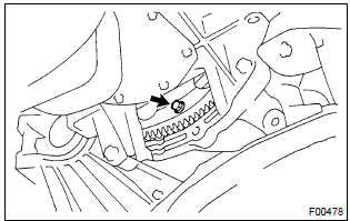 Toyota Corolla. Remove automatic transaxle assy