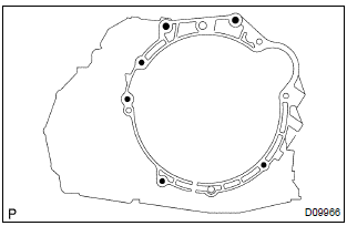 Toyota Corolla. Remove automatic transaxle assy