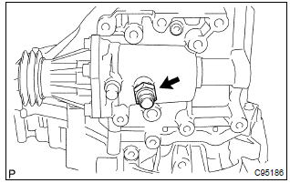 Toyota Corolla. Remove lock ball assy no.1