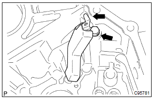 Toyota Corolla. Install oil receiver pipe