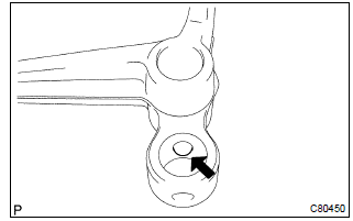 Toyota Corolla. Install gear shift fork shaft no.3