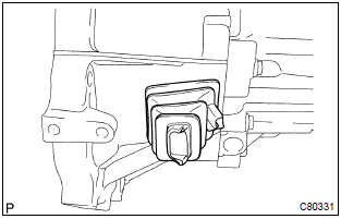 Toyota Corolla. Install clutch release fork boot