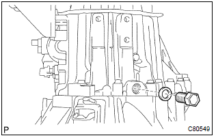 Toyota Corolla. Install manual transmission filler plug