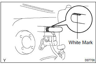 Toyota Corolla. Connect clutch reservoir tube