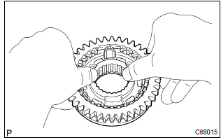 Toyota Corolla. Remove reverse gear