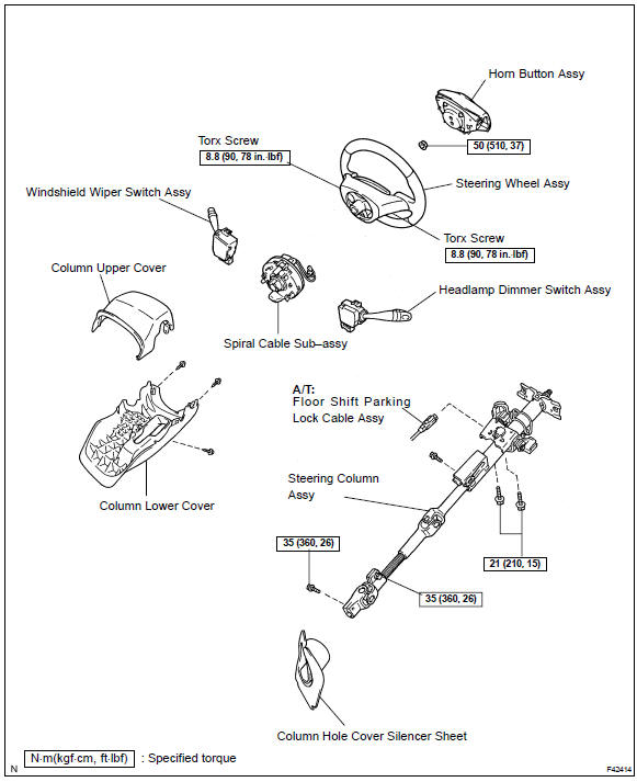 Toyota Corolla. Components