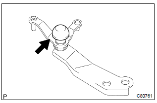 Toyota Corolla. Install selecting bellcrank dust cover