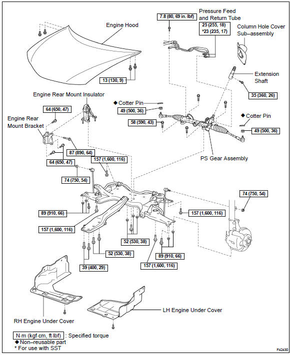 Toyota Corolla. Components