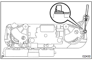 Toyota Corolla.  Install heater control & accessory assy