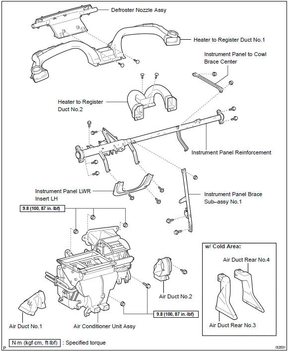 Toyota Corolla. Components