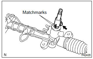 Toyota Corolla.  Remove steering intermediate shaft