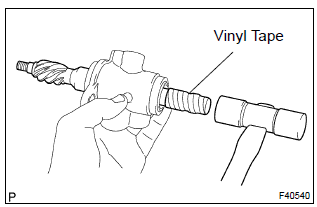 Toyota Corolla. Remove power steering control valve