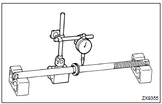 Toyota Corolla. Inspect power steering rack