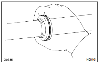 Toyota Corolla. Install power steering rack