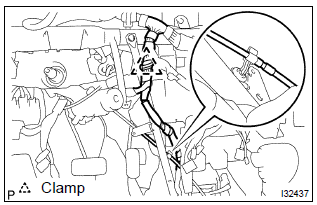 Toyota Corolla. Remove instrument panel brace sub–assy