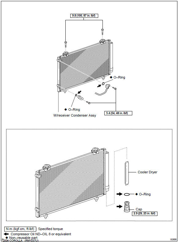 Toyota Corolla. Components