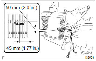 Toyota Corolla. Install cooler thermistor no.1