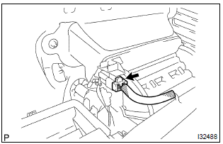 Toyota Corolla. Install air conditioner unit assy