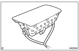 Toyota Corolla. Instrument panel passenger airbag assy