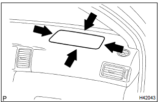 Toyota Corolla. Instrument panel passenger airbag assy