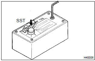 Toyota Corolla. Dispose of horn button assy