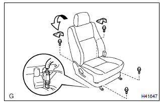 Toyota Corolla. Dispose front seat airbag assy rh