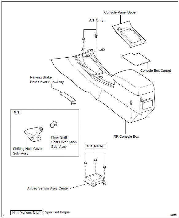 Toyota Corolla. Components