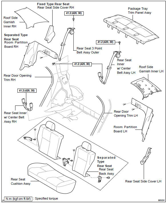 Toyota Corolla. Components