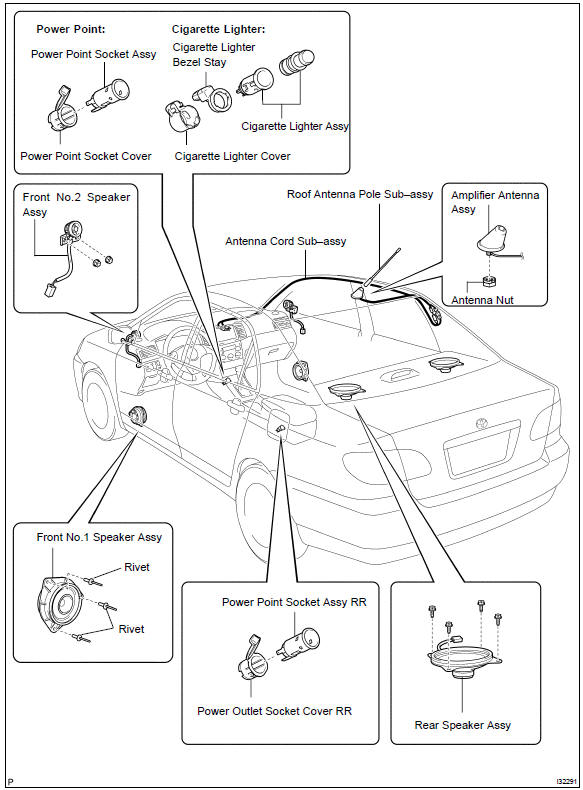 Toyota Corolla. Components