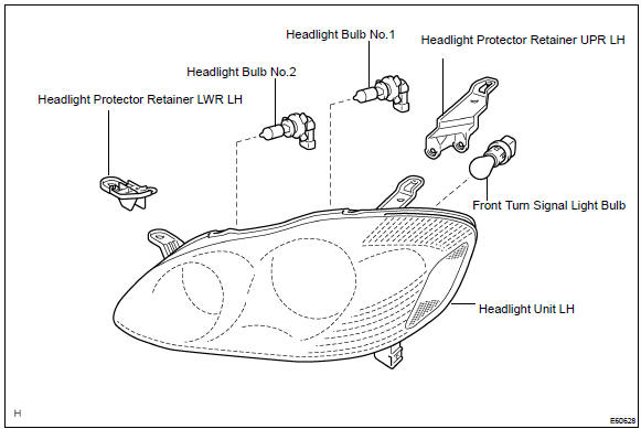 Toyota Corolla. Components