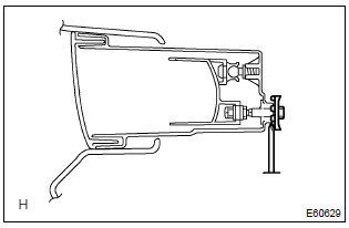 Toyota Corolla. Adjust fog light aim