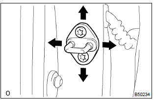Toyota Corolla. Adjust front door panel sub–assy lh