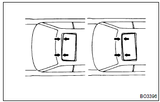 Toyota Corolla. Adjust sliding roof glass sub–assy