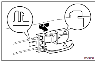 Toyota Corolla. Remove front door inside handle sub–assy lh