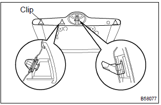 Toyota Corolla. Remove luggage compartment door garnish outside