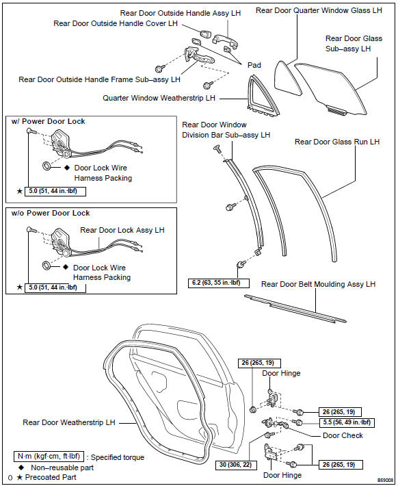 Toyota Corolla. Components