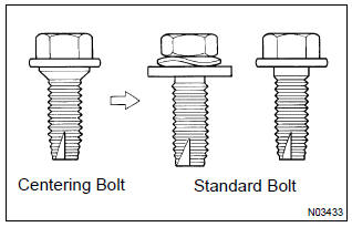 Toyota Corolla. Adjustment