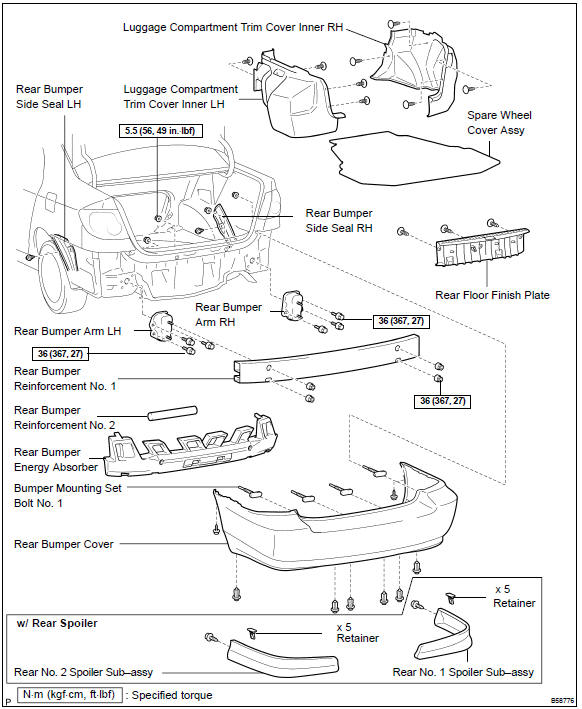 Toyota Corolla. Components