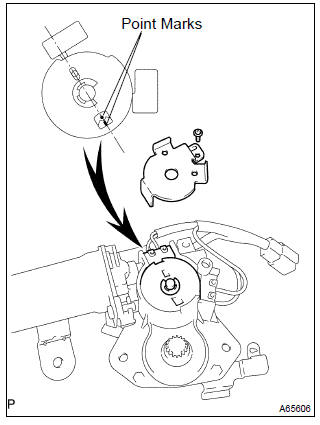 Toyota Corolla. Remove sliding roof drive gear sub–assy