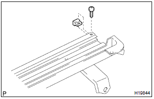 Toyota Corolla. Remove sunshade trim sub–assy