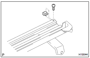 Toyota Corolla. Install sunshade trim sub–assy