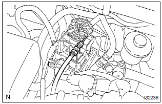 Toyota Corolla. Separate accelerator control cable assy