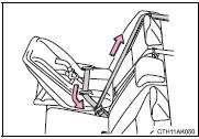 ■ Forward-facing - Convertible seat