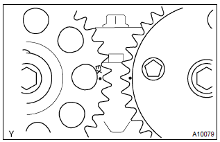 Toyota Corolla. Install chain sub–assy