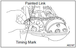 Toyota Corolla. Install camshaft