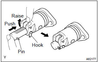 Toyota Corolla. Install chain tensioner assy no.1